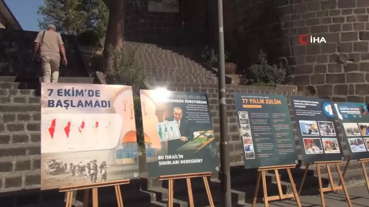 Diyarbakır’dan Cumhurbaşkanı Erdoğan liderliğinde Filistin’e destek mesajı