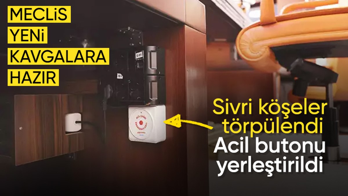 TBMM’de yeni dönem için hazırlıklar tamamlandı