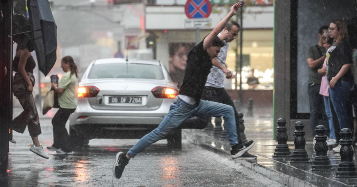 Yurdun büyük bölümü yağışlı!
